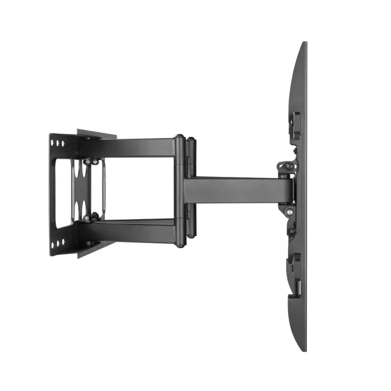 TV-Wandhalterung Gembird WM-80ST-02 — fest/neigbar, 37 Zoll–80 Zoll, VESA bis 600x400, 60 kg, schwarz