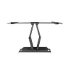 TV-Wandhalterung Gembird WM-80ST-02 — fest/neigbar, 37 Zoll–80 Zoll, VESA bis 600x400, 60 kg, schwarz