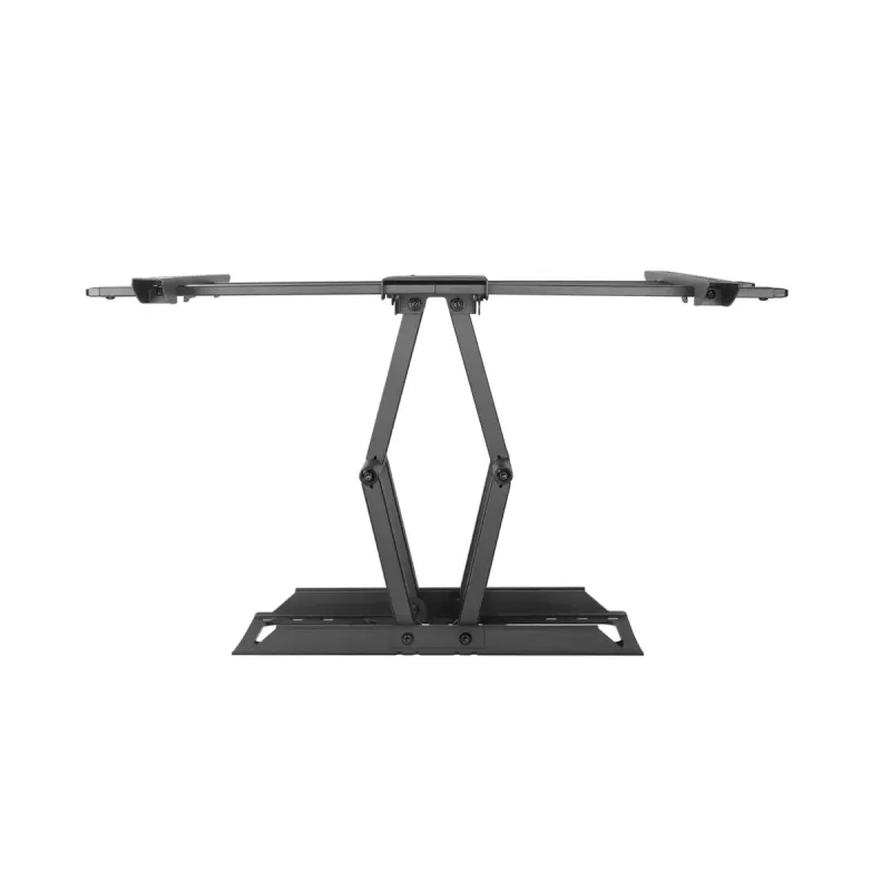 TV-Wandhalterung Gembird WM-80ST-02 — fest/neigbar, 37 Zoll–80 Zoll, VESA bis 600x400, 60 kg, schwarz