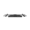 TV-Wandhalterung Gembird WM-80ST-02 — fest/neigbar, 37 Zoll–80 Zoll, VESA bis 600x400, 60 kg, schwarz
