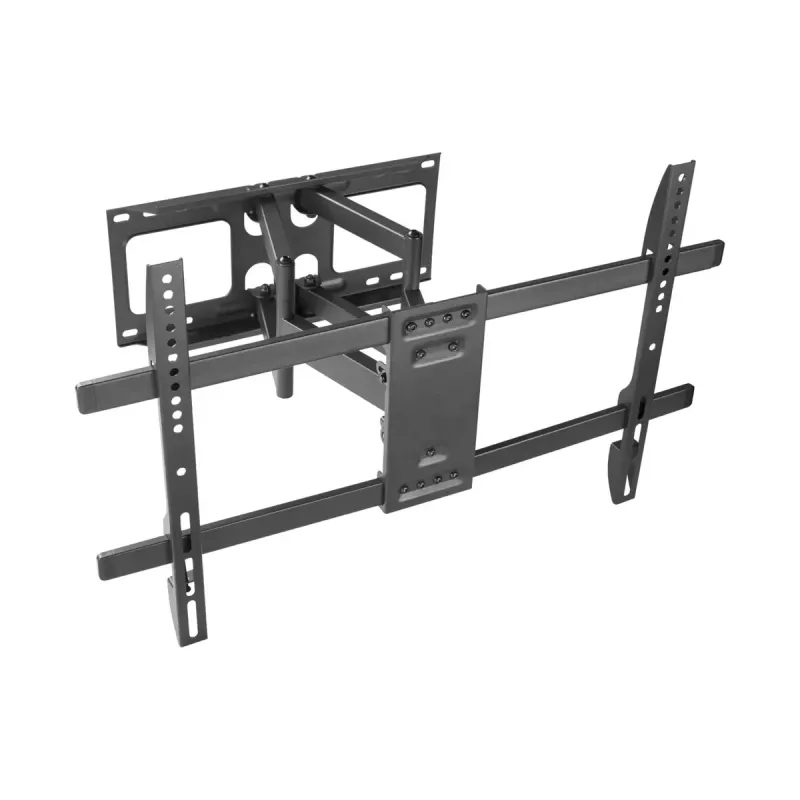 TV-Wandhalterung Gembird WM-80ST-02 — fest/neigbar, 37 Zoll–80 Zoll, VESA bis 600x400, 60 kg, schwarz