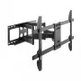 TV-Wandhalterung Gembird WM-80ST-02 — fest/neigbar, 37 Zoll–80 Zoll, VESA bis 600x400, 60 kg, schwarz