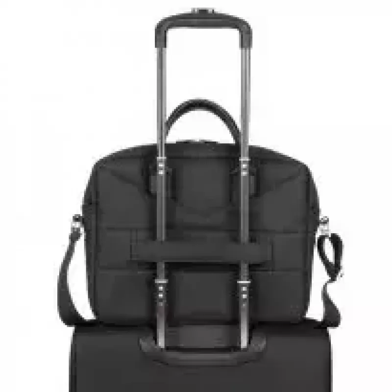 Toploader-Tasche Rivacase 8124 35,6 cm (14 Zoll) Schwarz 2 Fächer