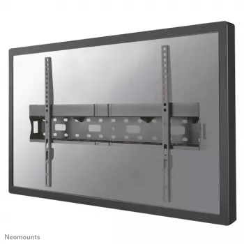 Neomounts LFD-W1640MP feste TV-Wandhalterung, 37-75 Zoll (94-190,5 cm), VESA 200x200-600x400, max. 35 kg, Tiefe 6,2 cm, inkl. Ablage für Mediaplayer / Mini-PC, Stahl, Schwarz