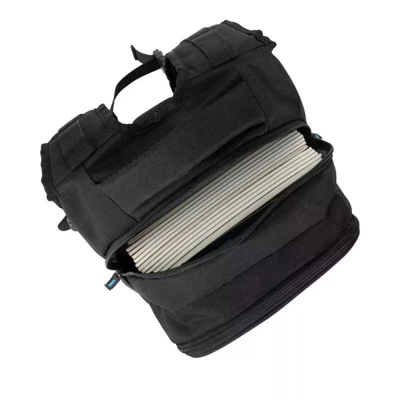 Freizeitrucksack Rivacase Gremio 5565, schwarz Polyester, 350×240×410 mm