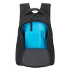 Freizeitrucksack Rivacase Gremio 5565, schwarz Polyester, 350×240×410 mm