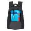 Freizeitrucksack Rivacase Gremio 5565, schwarz Polyester, 350×240×410 mm