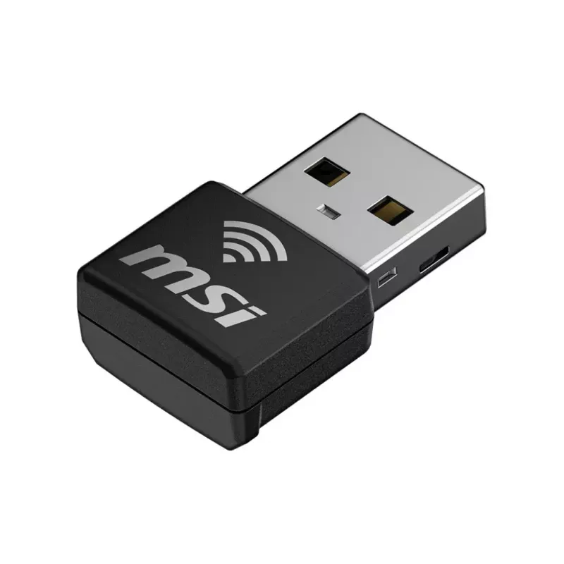 USB Adapter MSI AX1800 Nano WiFi USB 2.0 Schwarz
