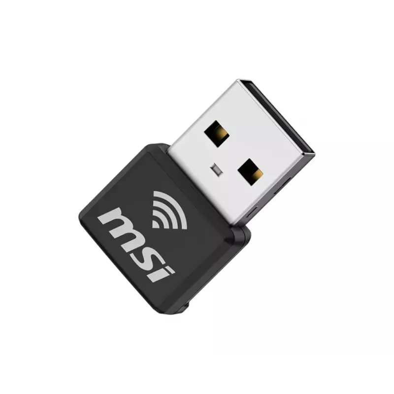 USB Adapter MSI AX1800 Nano WiFi USB 2.0 Schwarz
