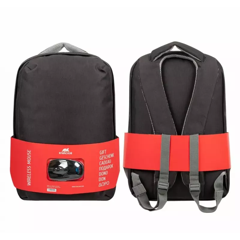 Rucksack Rivacase 7563BKMaus 39,6 cm 15,6 Zoll Schwarz