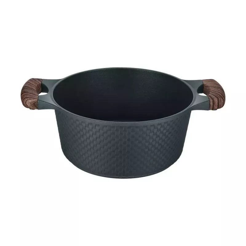 Resto Kitchenware Ran Kochtopf 4,2 l, rund, beige, Holz