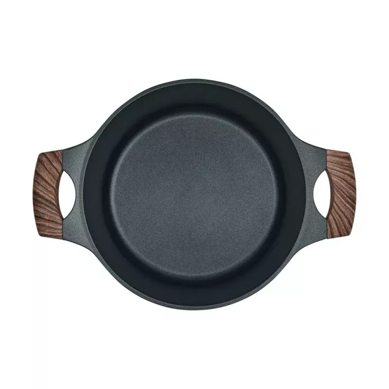 Resto Kitchenware Ran Kochtopf 4,2 l, rund, beige, Holz