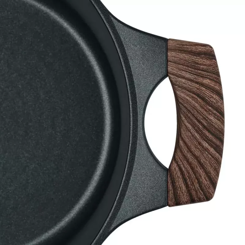 Resto Kitchenware Ran Kochtopf 4,2 l, rund, beige, Holz