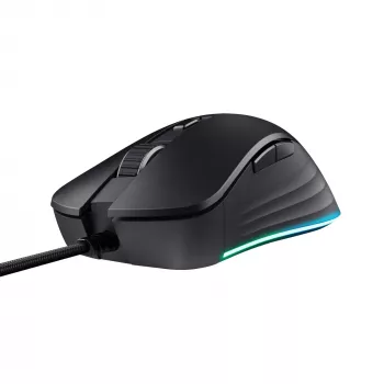 Trust GXT924 YBAR+ Maus Gaming Rechtshänder USB Typ-A Optisch 25600 DPI