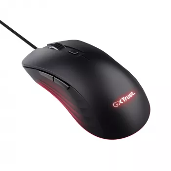 Trust GXT924 YBAR+ Maus Gaming Rechtshänder USB Typ-A Optisch 25600 DPI