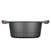 Resto Kitchenware Capella 4,6 L Runde Schwarzes Holz
