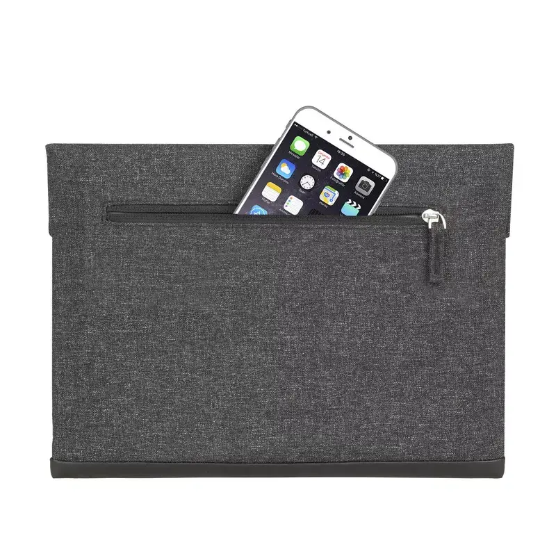 Sleeve-Tasche Rivacase 8803 Schwarz MELANGE