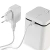 Verdunstungs-Aromadiffusor Stylies ELARAGrau für bis zu 25 m² — Netz / Batterie / USB, 2-Stunden-Timer, 1,3 W, 74×74×100 mm, grau
