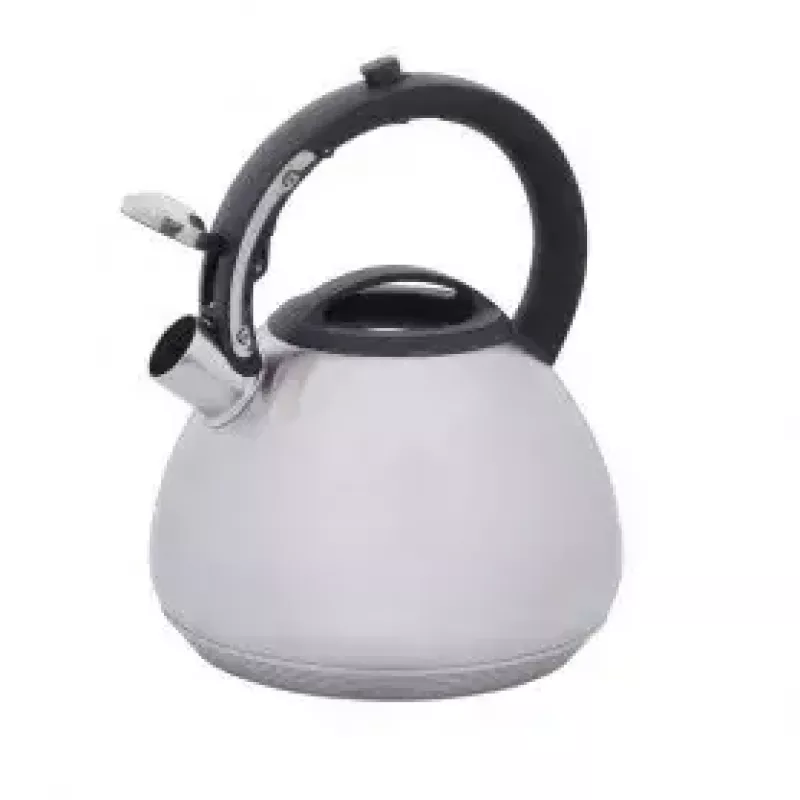 RESTO Wasserkocher 2,7 l 2200 W, graues Gehäuse, schwarzer Griff