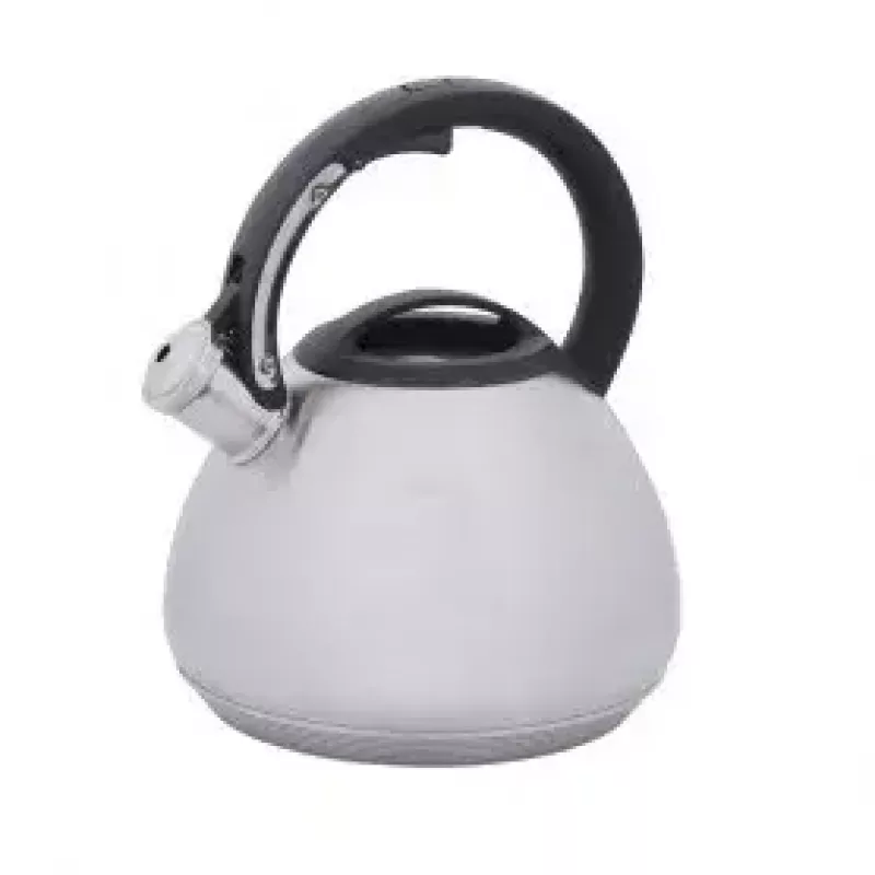 RESTO Wasserkocher 2,7 l 2200 W, graues Gehäuse, schwarzer Griff