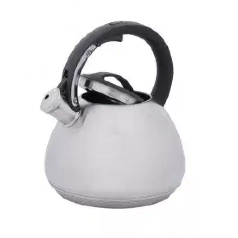 RESTO Wasserkocher 2,7 l 2200 W, graues Gehäuse, schwarzer Griff