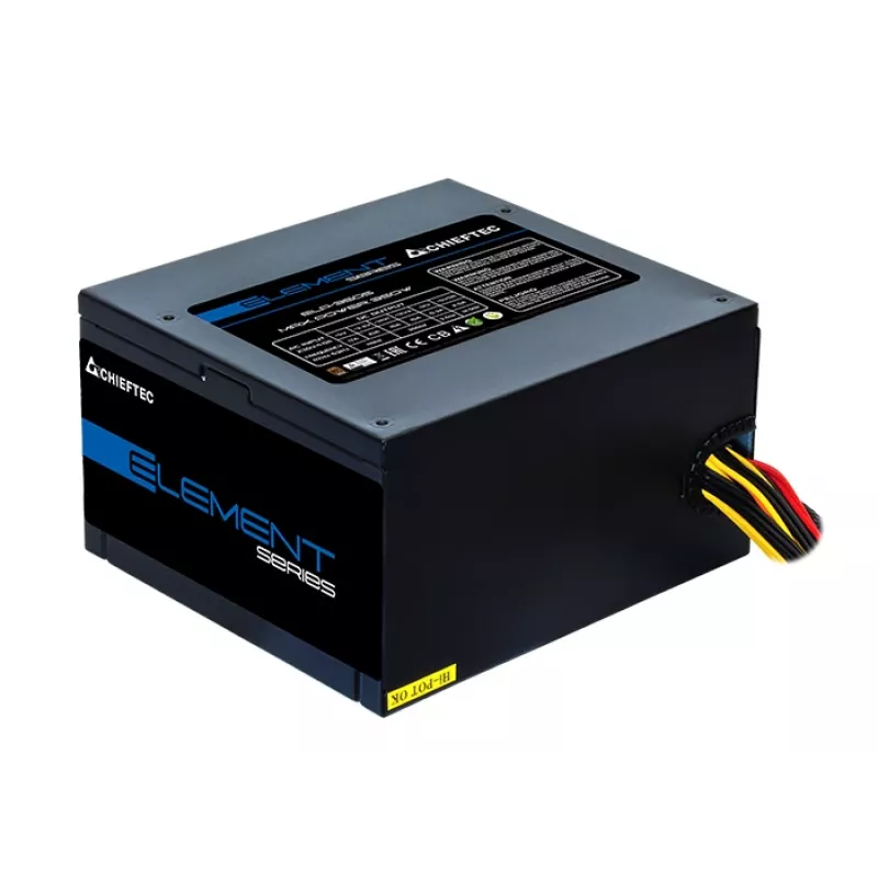 Chieftec ELP-600S Netzteil 600 W 20+4-polig ATX PS/2 Schwarz