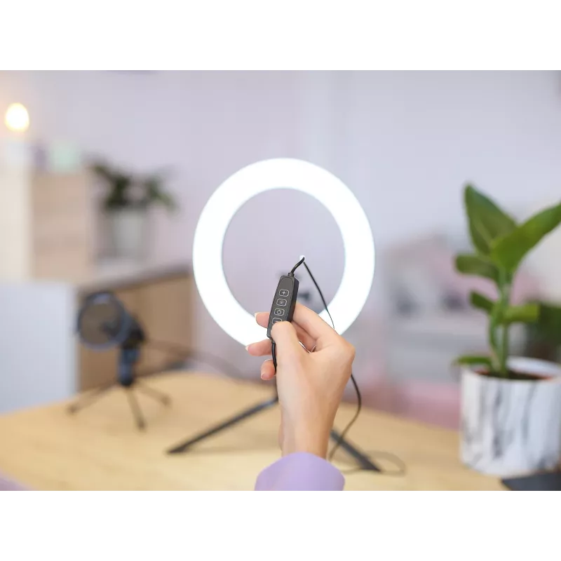 LED-Ringleuchte Trust Maku+ Schwarz/Grün 24881