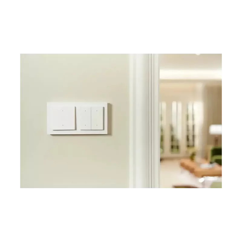 AQARA Light Switch H2 EU (2 Tasten, 1 Kanal) (WS-K07D) – Zigbee- und Thread-Wandschalter mit Relais