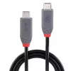 Lindy 1,5 m USB 4 240 W Typ-C-Kabel, Anthra Line
