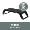 Fellowes Computer Monitor Stand mit 3 Höhenverstellungen - Hana LT Monitorerhöhung - Ergonomischer verstellbarer Monitorständer für Computer - Max. Gewicht 22,6 kg - Schwarz