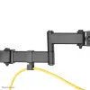 Neomounts FL40-450BL11 TV-Mastmontagehalterung 17-32 Zoll - Durchm. 28-60 mm - Full-Motion