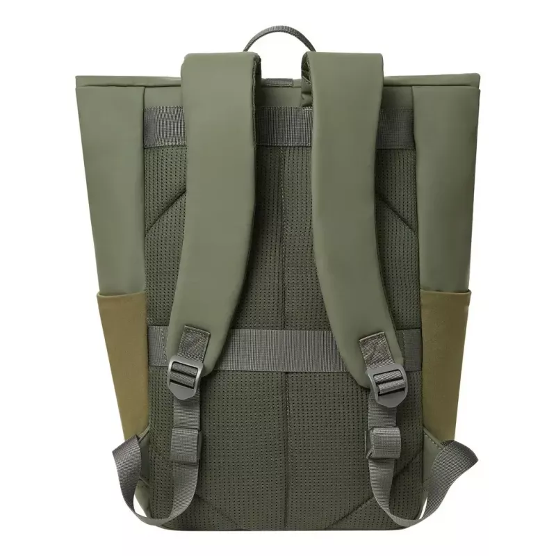 Reiserucksack Rivacase Eden olive PU-Leder Polyester rPET 250x160x430mm