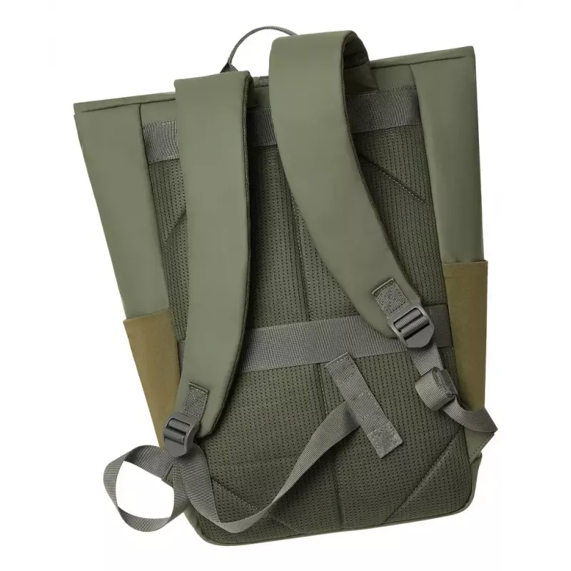 Reiserucksack Rivacase Eden olive PU-Leder Polyester rPET 250x160x430mm