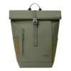 Reiserucksack Rivacase Eden olive PU-Leder Polyester rPET 250x160x430mm