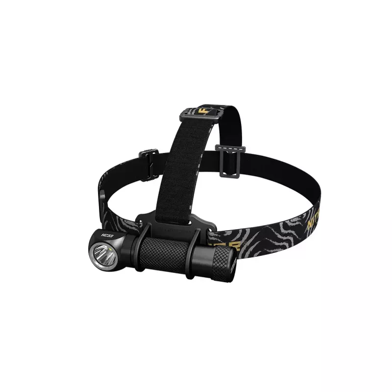 Stirnlampen-Akku-Stirnlampe Nitecore HC33 Schwarz