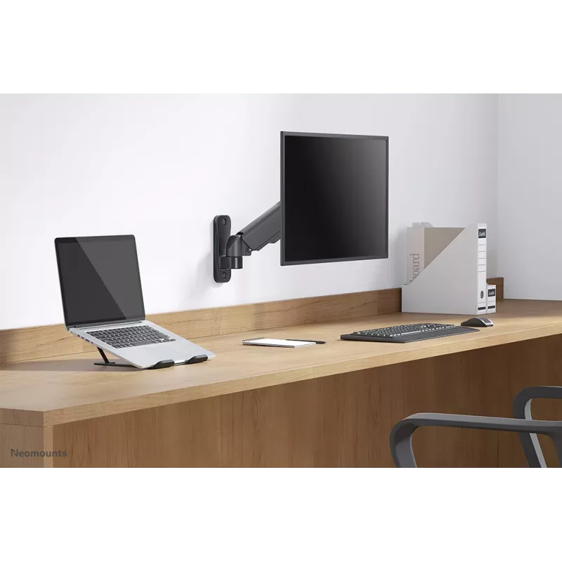 Neomounts WL70-440BL11 Monitor-/TV-Wandhalterung 17-32 Zoll – Gasdruckfeder – voll beweglich