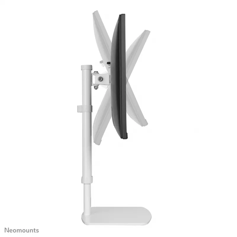 Neomounts FPMA-D890WHITE Monitorständer 10-30 Zoll, freistehend, 6 kg, 25,4 cm (10 Zoll), 76,2 cm (30 Zoll), 100 x 100 mm, Weiß