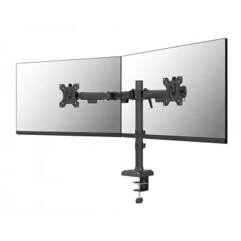 Neomounts DS60-600BL2 Monitorarm 10-32 Zoll - Schnellfixierung - 180°-Anschlag