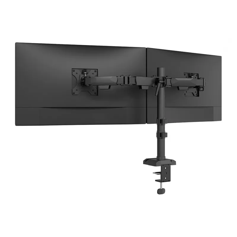 Neomounts DS60-600BL2 Monitorarm 10-32 Zoll - Schnellfixierung - 180°-Anschlag
