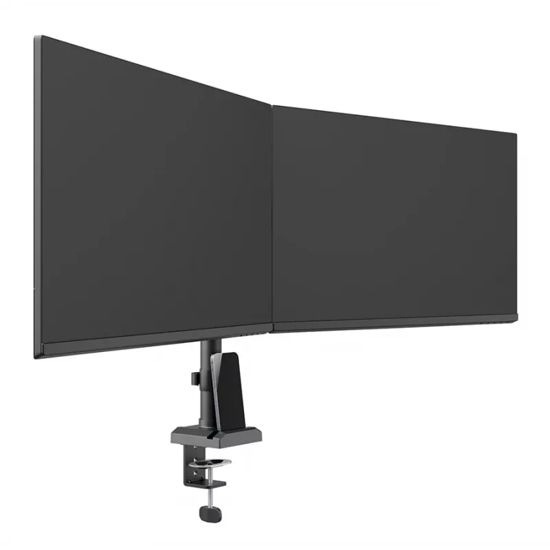 Neomounts DS60-600BL2 Monitorarm 10-32 Zoll - Schnellfixierung - 180°-Anschlag