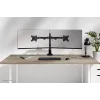 Neomounts DS60-600BL2 Monitorarm 10-32 Zoll - Schnellfixierung - 180°-Anschlag