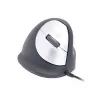 R-Go Tools Ergonomische Maus R-Go HE Break mit Break-Software, mittel (Handgröße 165-185 mm), rechtshändig, kabelgebunden, schwarz