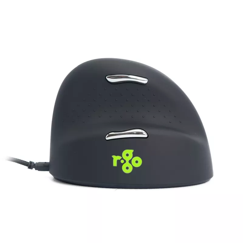 R-Go Tools Ergonomische Maus R-Go HE Break mit Break-Software, mittel (Handgröße 165-185 mm), rechtshändig, kabelgebunden, schwarz