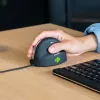 R-Go Tools Ergonomische Maus R-Go HE Break mit Break-Software, mittel (Handgröße 165-185 mm), rechtshändig, kabelgebunden, schwarz