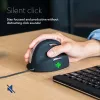 R-Go Tools Ergonomische Maus R-Go HE Break mit Break-Software, mittel (Handgröße 165-185 mm), rechtshändig, kabelgebunden, schwarz