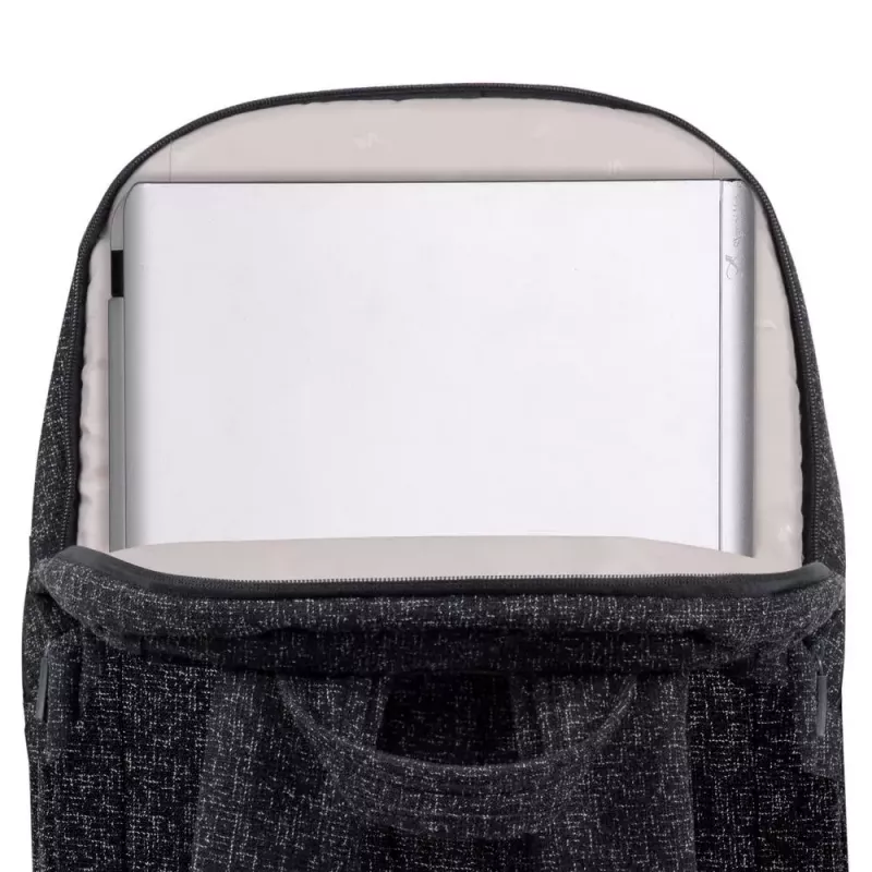 Backpack Rivacase 7962 39,6 cm (15,6 Zoll) Schwarz Weiß Tragegriff Schultergurt