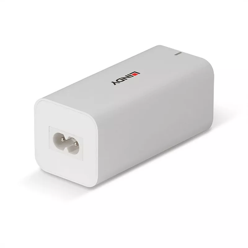 Ladegerät Lindy 100W 4-Port USB Typ A & C GaN-Ladegerät Indoor AC Universal