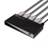 Lindy 3 Port HDMI 8K60 Switch HDMI USB Micro-USB Schwarz 4320p 48 Gbit/s