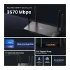 TP-Link Archer BE220 WLAN-Router Gigabit Ethernet Dualband (2,4 GHz / 5 GHz) Schwarz
