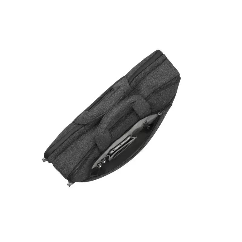 Aktentasche Rivacase Lantau 39,6 cm (15,6 Zoll) Schwarz Grau 8831 Schwarz MELANGE